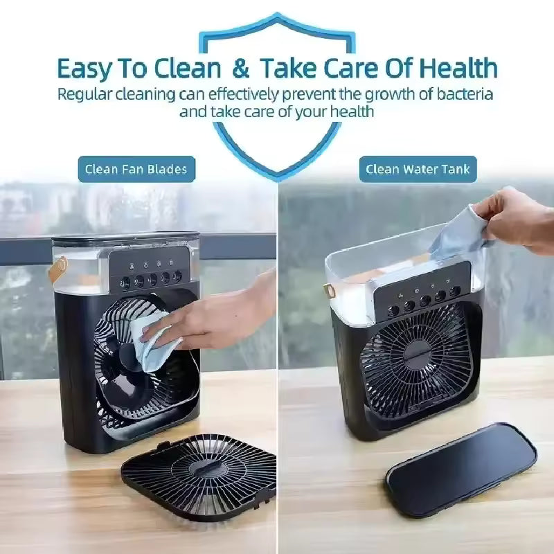 ZTech Portable Air Cooler Fan with Humidifier for Home/Office